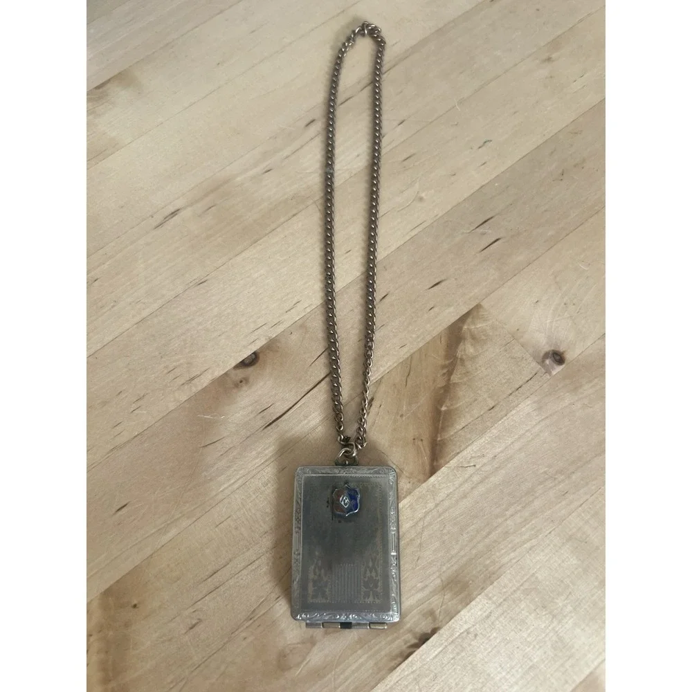 Antique Jr Order United American Mechanics 10k Gold‎ Filled Member Card Locket